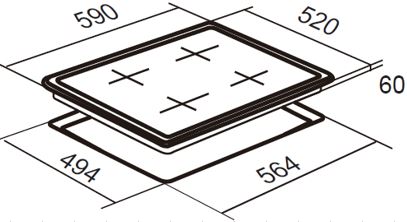 HX-1-6S-CER-T dimensions